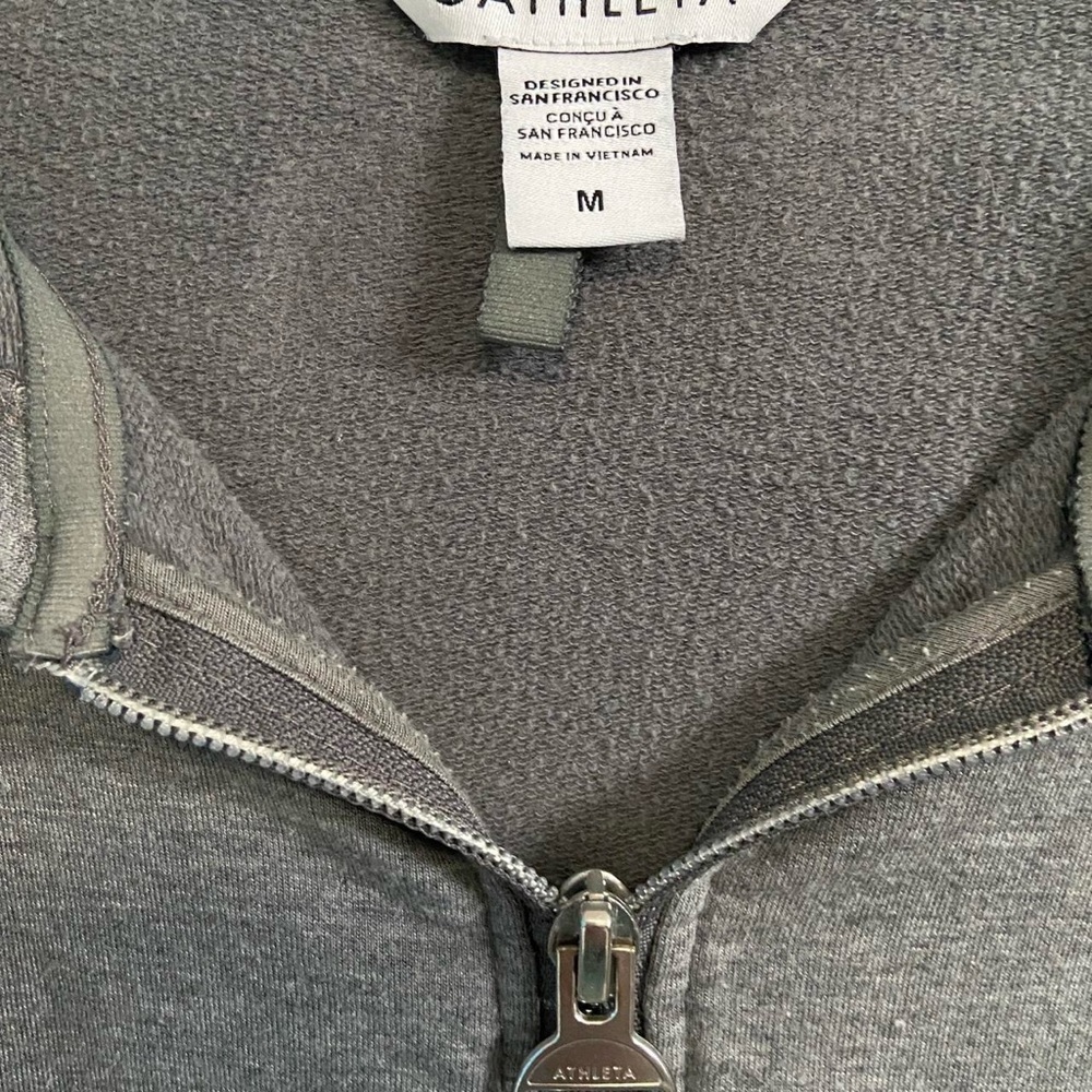 Athleta Balance Zip Sweatshirt Hoodie - Picture 6 of 8